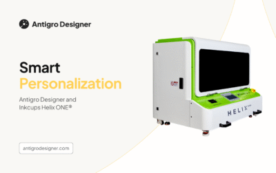 Smart Personalization: Antigro Designer and Inkcups Helix One 