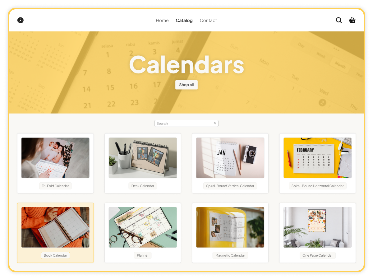 Stylish Custom Book Calendars & Planners 2026 Hit2